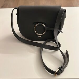 Vegan leather cross body bag